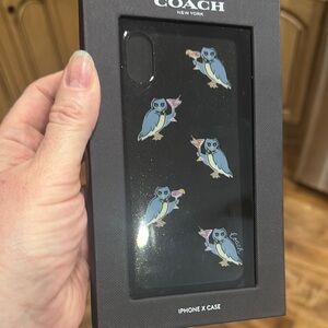 Coach iphone X XS case NIB